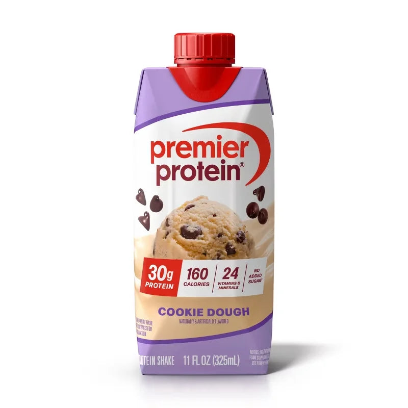 Premier Protein 30g Protein Shake Cookie Dough Non-Caffeinated - 44 fl oz/4pk