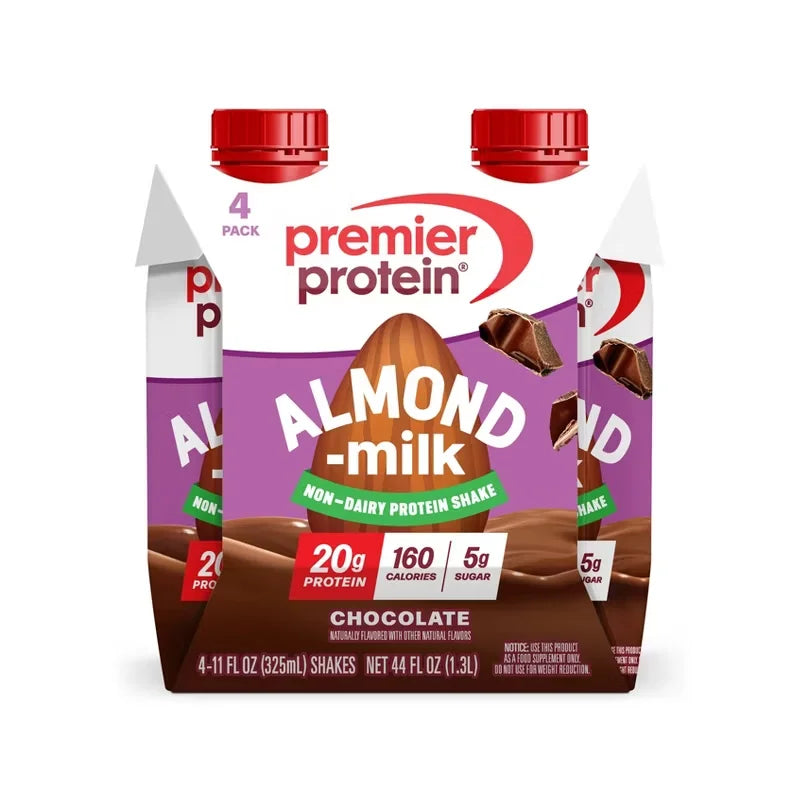 Premier Protein Almond Milk Non-Dairy Chocolate Protein Shake  - 11 fl oz/4pk