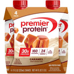 Premier Protein Nutritional Shake Caramel Non-Caffeinated Whey Protein - 11 fl oz/4pk